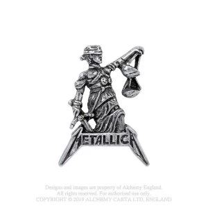 Image of Metallica - Justice For All Pin Badge