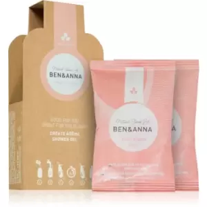 Image of BEN&ANNA Natural Shower Gel shower flakes Fruit Fusion 2x20 g