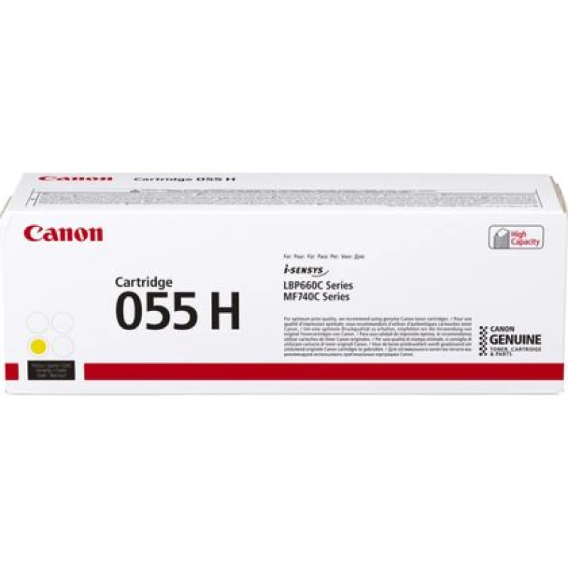 Image of Canon 3017C004/055H Toner cartridge yellow Contract. 5.9K pages for Ca
