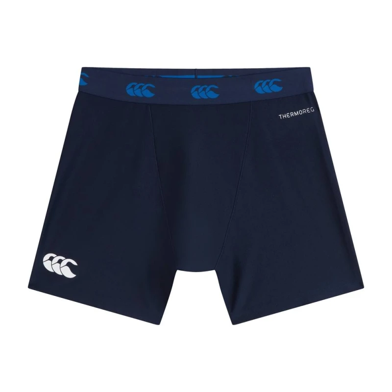 Image of Canterbury Mens Thermoreg Training Base Layer Shorts in Navy Size: XL Navy Male XL