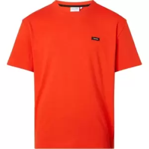 Image of Calvin Klein Cotton Comfort Fit T-Shirt - Orange
