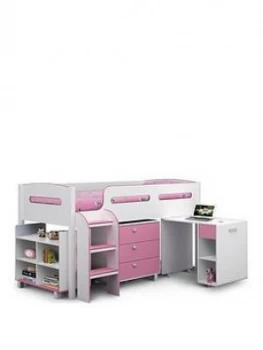 Image of Julian Bowen Marley Cabin Bed With Storage And Desk