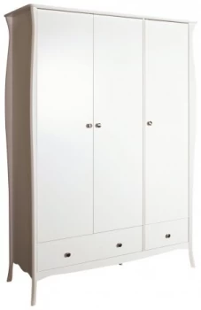 Image of Argos Amelie 3 Door 2 Drawer Wardrobe