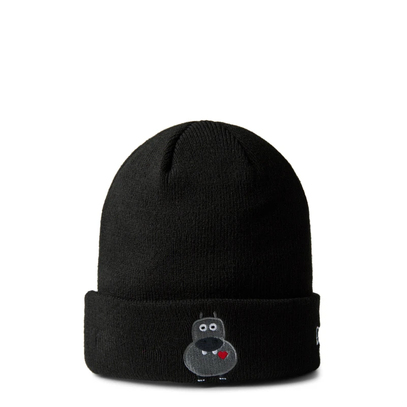 Image of New Era Animal Beanie Juniors - Black Junior