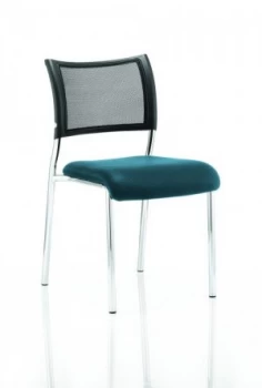 Image of Brunswick Bespoke Seat Chrome Frame Maringa Teal