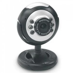 Image of Dynamode M-1100M Webcam, 2.0MP, Mic, Snapshot Button, Blister Pack