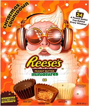 Image of Hershey Reese's Peanut Butter Minature Advent Calendar 247g