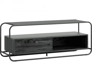 Image of TEKNIK Metro 1300 mm TV Stand - Black & Elm, Black