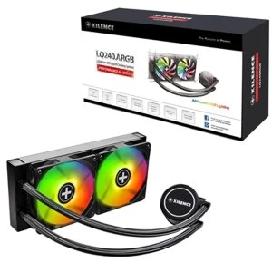 Image of Xilence Performance A+ Series LiQuRizer LQ240 ARGB Universal Socket 240mm 1500RPM Addressable RGB LED AiO Liquid CPU Cooler