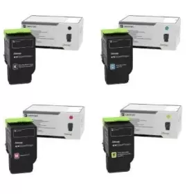 Image of Lexmark 78C0X10 Black Laser Toner Ink Cartridge