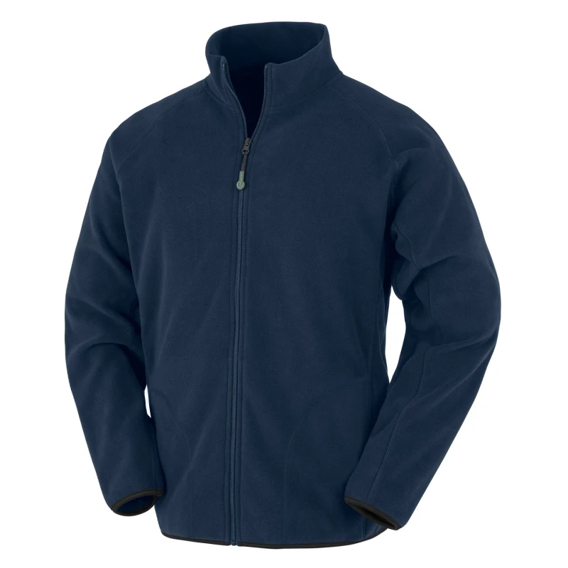 Image of Result Result Men Microfleece Jacket in Navy Size: Small Navy S Male 5059699838604
