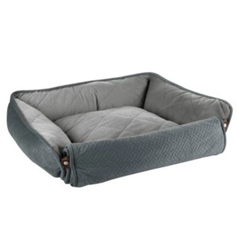 Image of Dream Paws Grey Sofa Bed For Pets