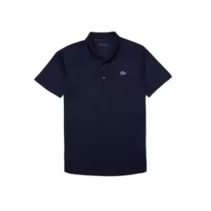 Image of Lacoste Short Sleeve Performance Polo Shirt - Blue