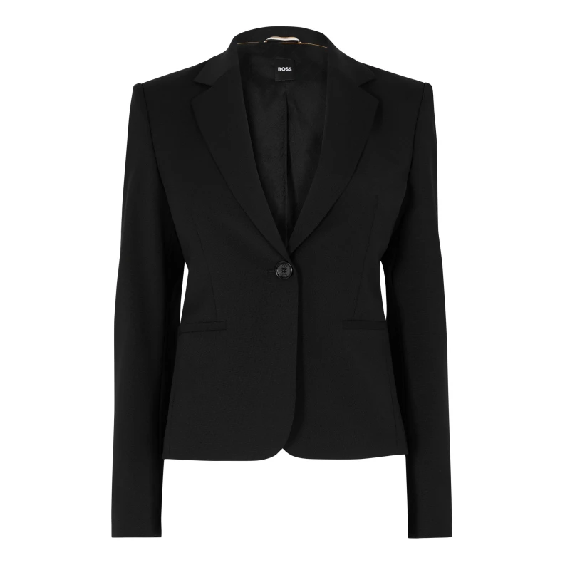 Image of Boss Womens Jarua Formal Jacket Black female 6 (XS)