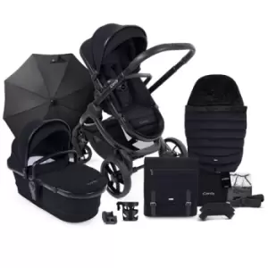 Image of iCandy Peach 7 Combo Pushchair Complete Bundle, Black Edition