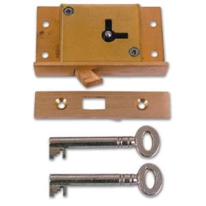 Image of Aldridge No 80 4 Lever Cut Hookbolt Sliding Cupboard Door