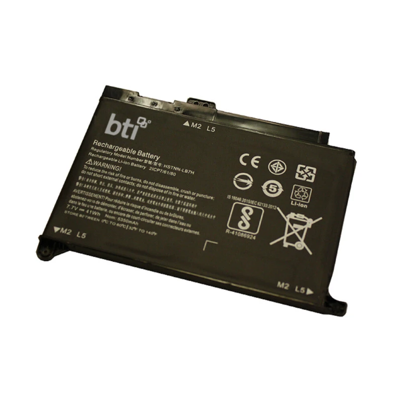 Image of BTI HSTNN-LB7H compatible 41Wh 2-cell battery for HP Envy 15 PAVILION