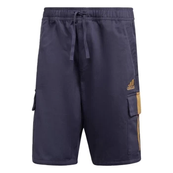 Image of adidas Tiro Cargo Shorts Mens - Blue