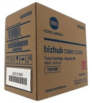 Image of Original Konica Minolta TNP48M Magenta Laser Toner Ink Cartridge