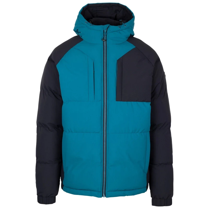 Image of Trespass Trespass Men Deffords Padded Jacket in Blue Size: X-Small Blue XS Male 5063703831130
