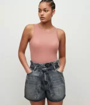 Image of AllSaints Womens Rina Tank, Muted Rose, Size: 4