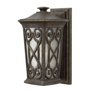 Image of 1 Light Small Outdoor Wall Lantern Autumn IP44, E27