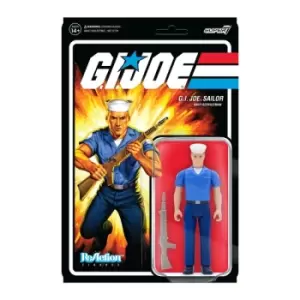Image of G.I. Joe Wave 2 Blueshirt Clean Pink Reaction Figure