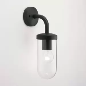 Image of Tressino 1 Light Outdoor Wall Light Black IP44, E27