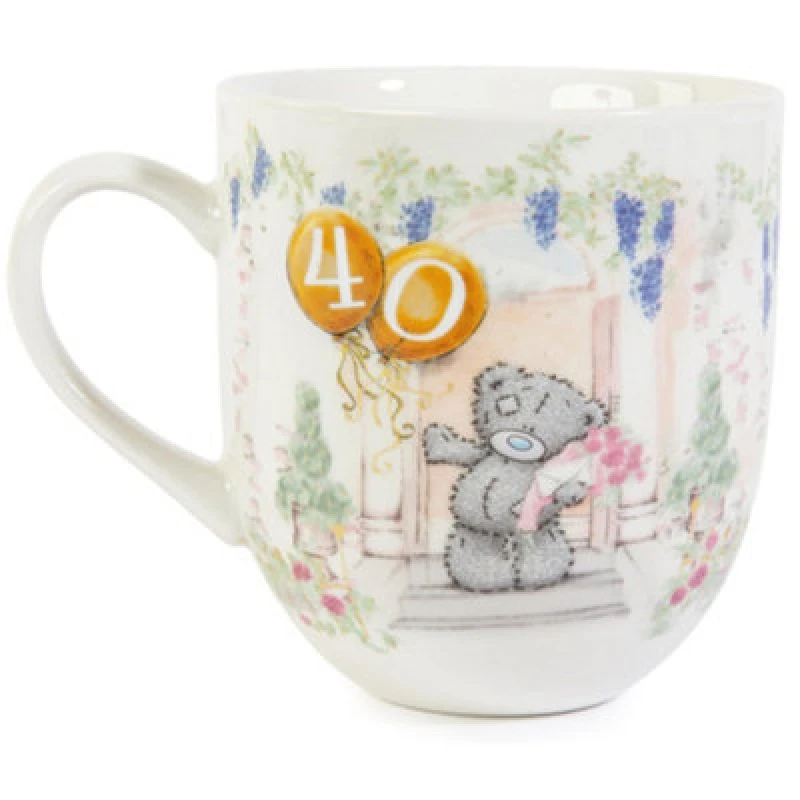 Image of Me To You Tatty Teddy Luxury Bone China Mug In Satin Lined Box 40Th Birthday Gift Signature Collection