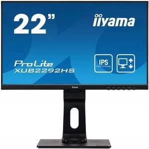 Image of iiyama ProLite 22" XUB2292HS Full HD IPS LED Monitor