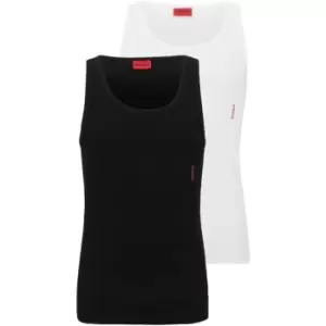 Image of Hugo 2 Pack Logo Tank Tops - Multi