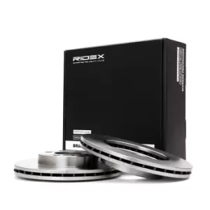 Image of RIDEX Brake disc OPEL,CHEVROLET,Daewoo 82B0385 90121445,90511111,90121445 Brake rotor,Brake discs,Brake rotors 569031,569054,90008006,90008032,569031