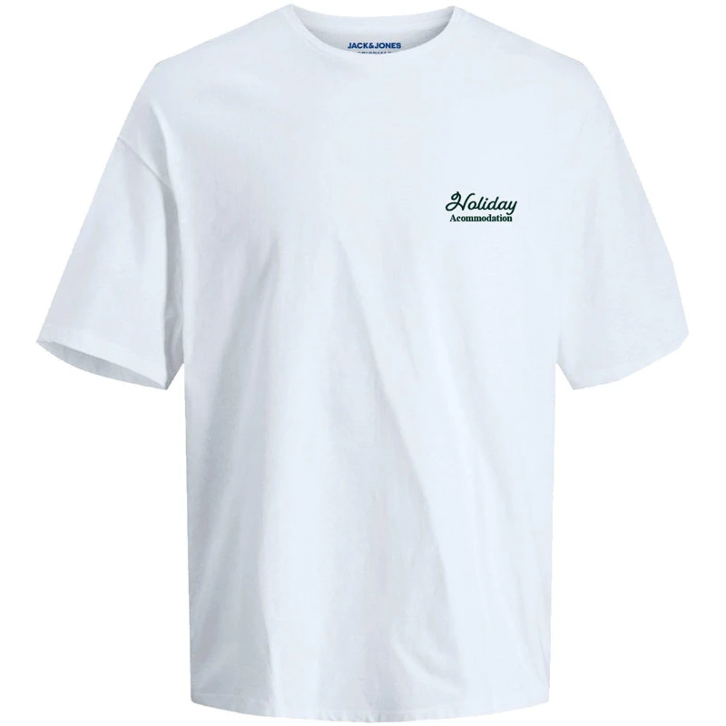 Image of Jack and Jones Cleveland T-Shirt - White White S