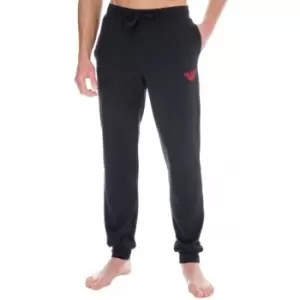 Image of Emporio Armani Stretch Terry Pants - Black M