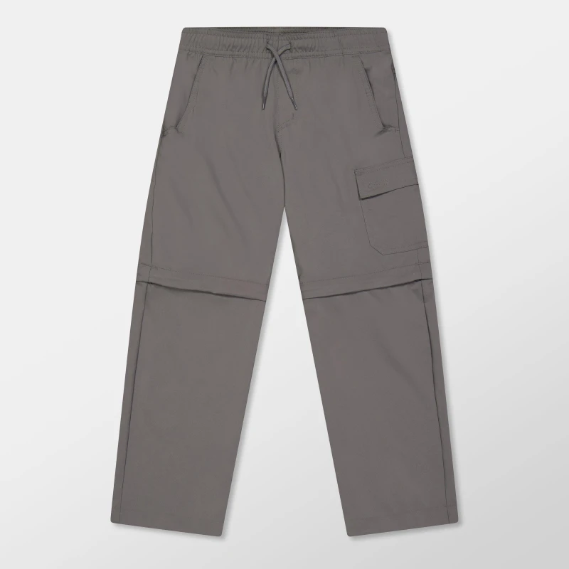 Image of Columbia Silver Ridge Convertible Trousers Juniors City Grey male 7-8 (S)