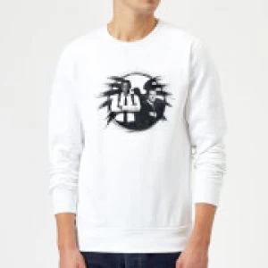Image of Captain Marvel Fury And Coulson S.H.I.E.L.D. Sweatshirt - White