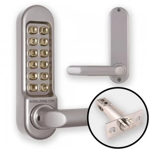 Image of Borg 5001 Combination Lock DDA Handles + Latch