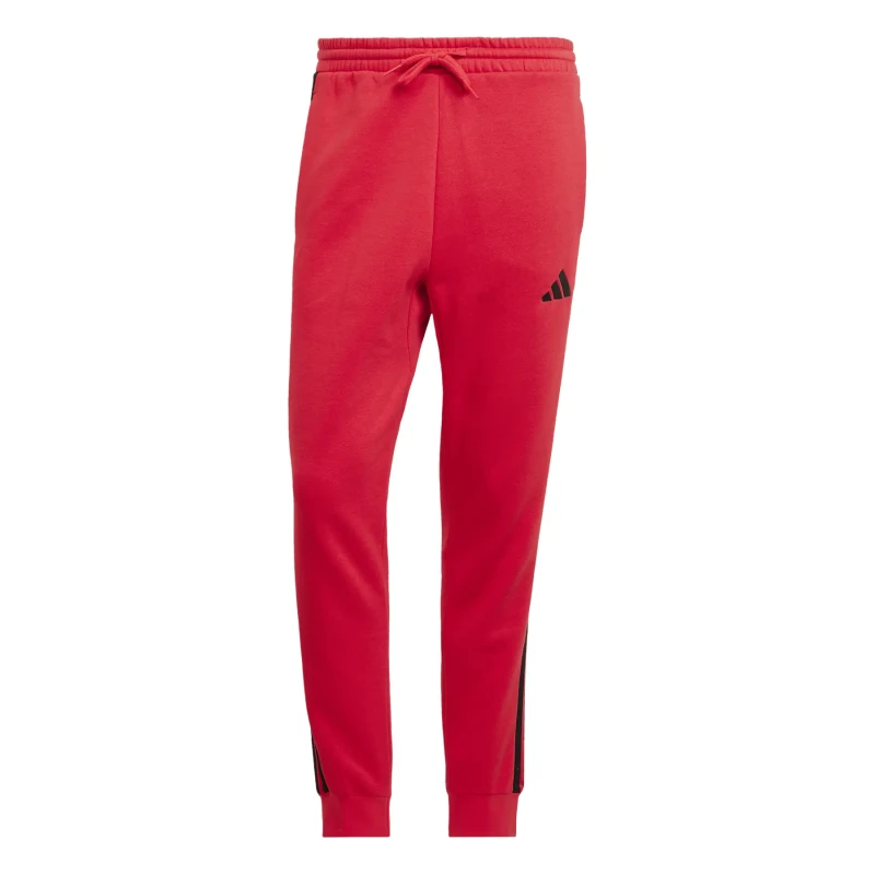 Image of Adidas Jogging Trousers adidas Essentials 3-Stripes Fleece Rouge Male 2XL