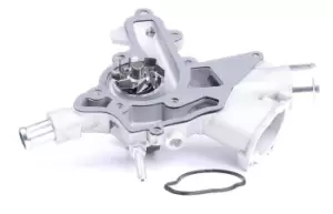 Image of RIDEX Water pump 1260W0075 Engine water pump,Water pump for engine OPEL,SUZUKI,VAUXHALL,Corsa D Schragheck (S07),Corsa C Schragheck (X01)