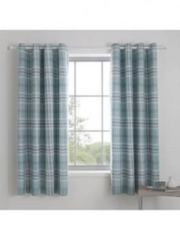 Image of Catherine Lansfield Kelso Eyelet Curtains