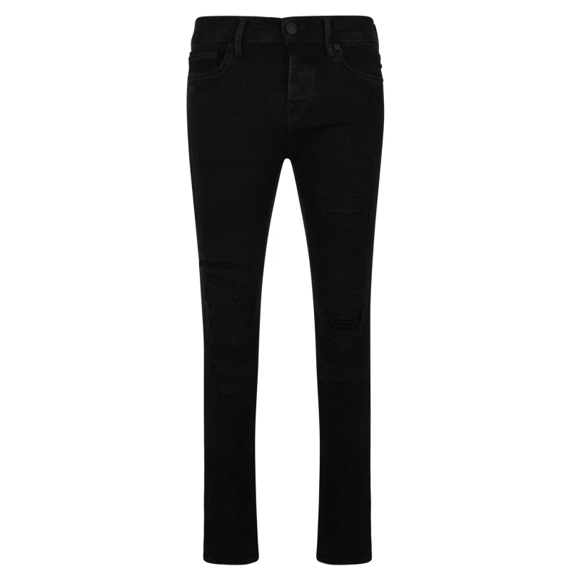 Image of True Religion Rocco Slim Jeans Black 1001 male 34W R