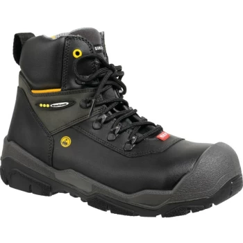 Image of 1828 Jalas Jupiter Mens Black Safety Boots - Size 7 - Ejendals