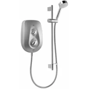 Image of Mira Showers - Mira vie Electric Shower 9.5kw Modern Chrome Bathroom 1.1788.513 - Silver