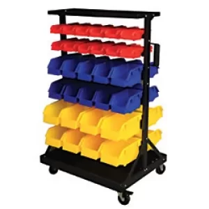 Image of GPC Bin Trolley complete with 60 Bins