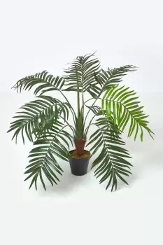 Image of Green Mini Palm Tree Artificial Plant with Pot, 70 cm