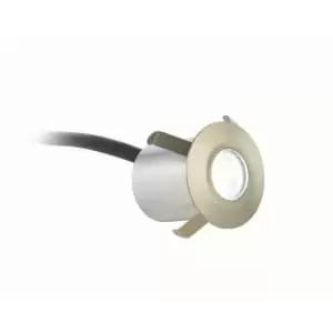 Image of Culina Recessed Round Satin Nickel LED Decking Light - 6W