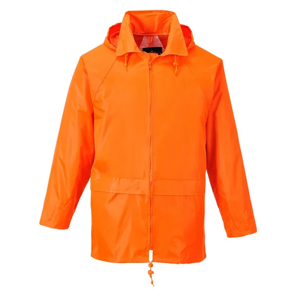 Image of Portwest Classic Rain Jacket S440ORR4XL Colour: Orange