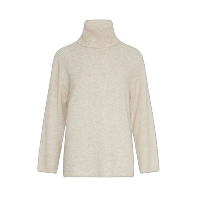 Image of moss copenhagen Womens sweater Moss Copenhagen Sistine R Beige Female S/M