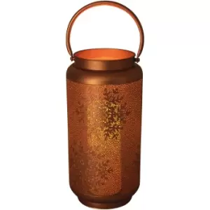 Image of St Helens Luxform Battery Golden Lantern Snowflakes