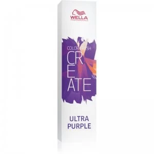 Image of Wella Professionals Color Fresh Create Semi Permanent Hair Colour Shade Ultra Purple 60ml